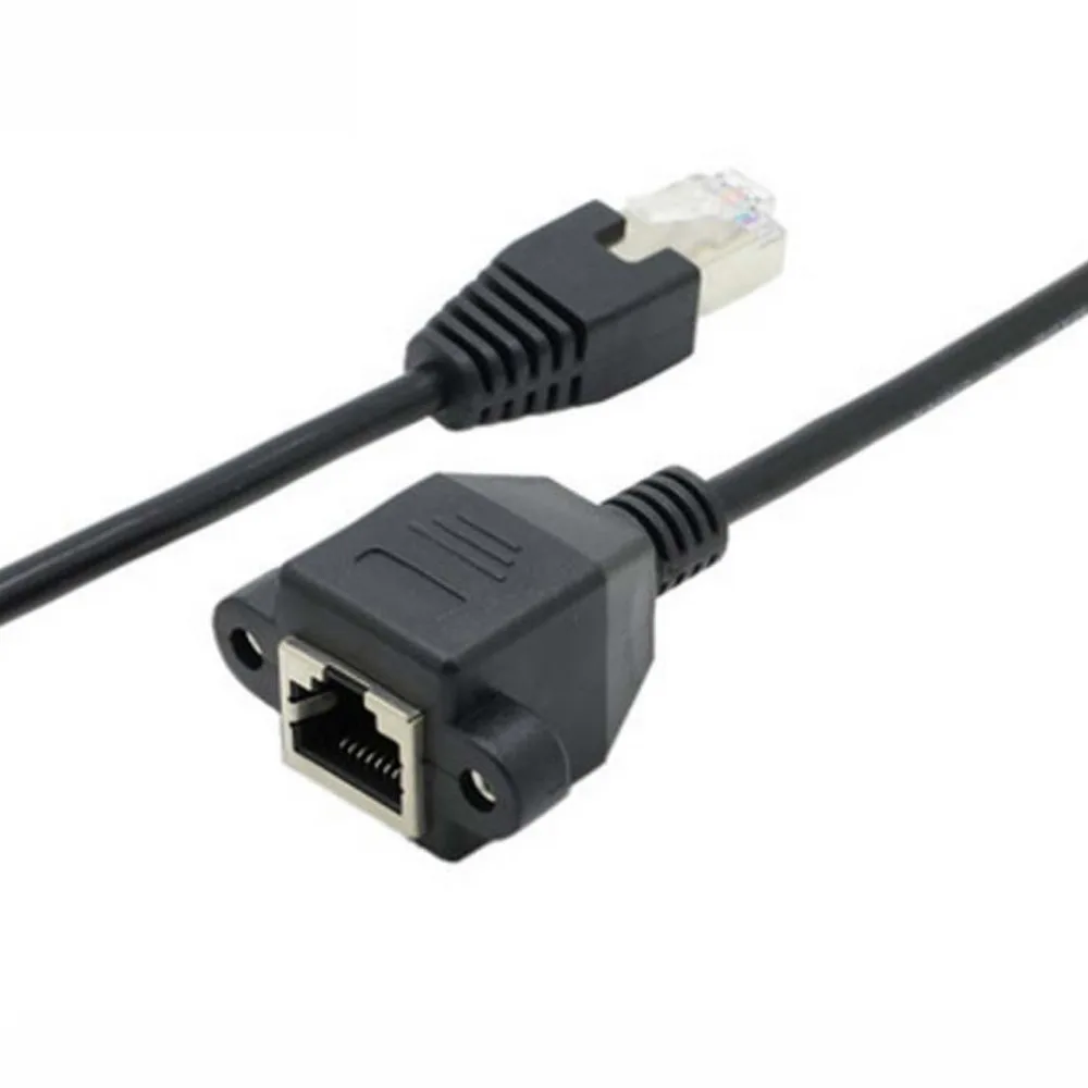 Computers, Tablets & Network Hardware Useful RJ45 M/F Screw Panel Mount