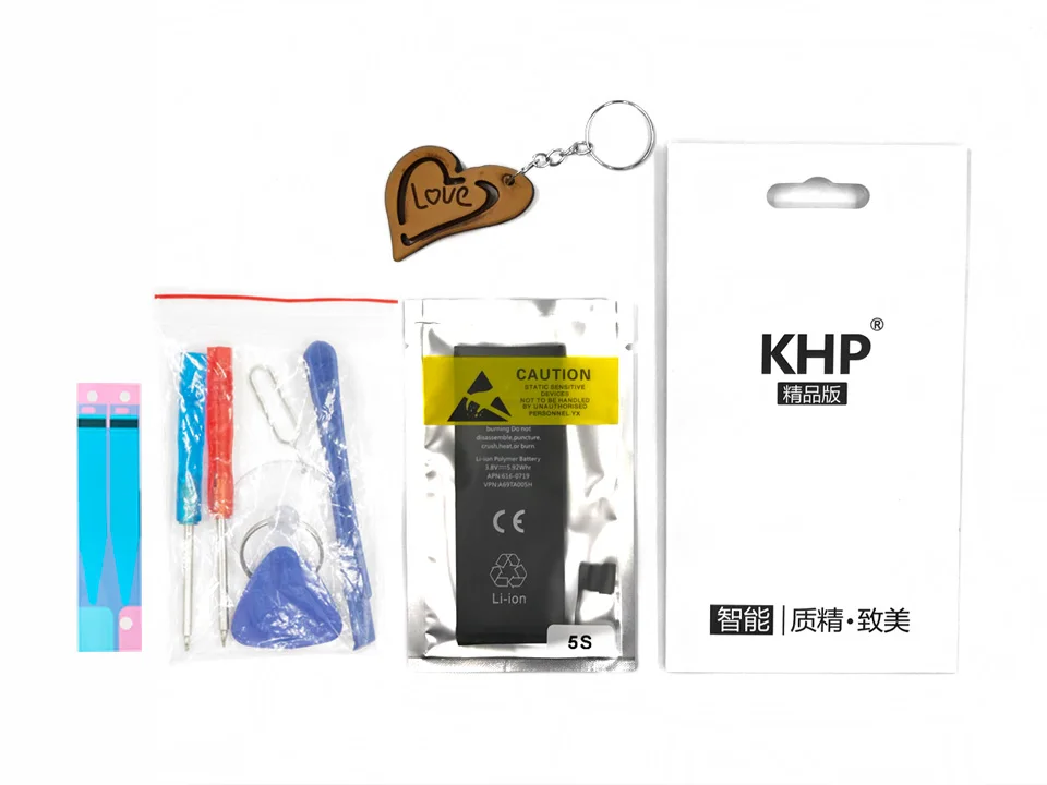 NEW 2017 100% Original KHP Phone Battery For iPhone 5S Capacity 1560mAh Repair Tools 0 Cycle Replacement Batteries Sticker (18)