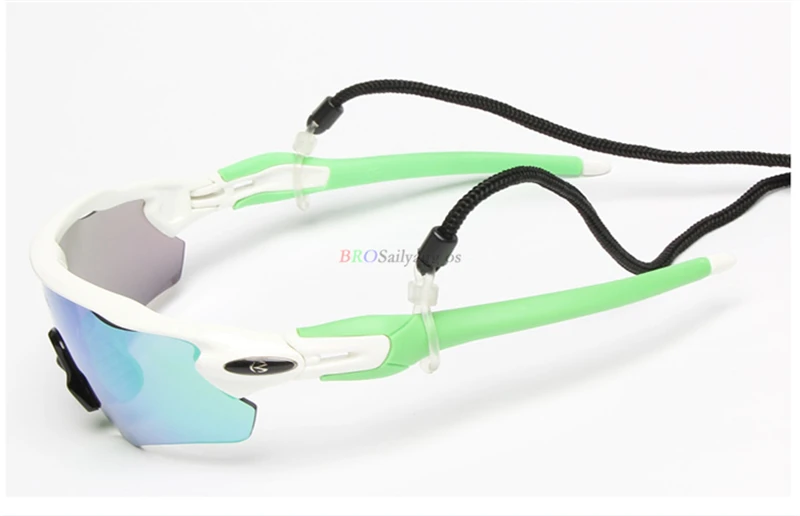 Поляризационные спортивные мужские солнцезащитные очки для шоссейного велоспорта, очки для горного велосипеда, защитные очки для езды на велосипеде, очки с 5 линзами
