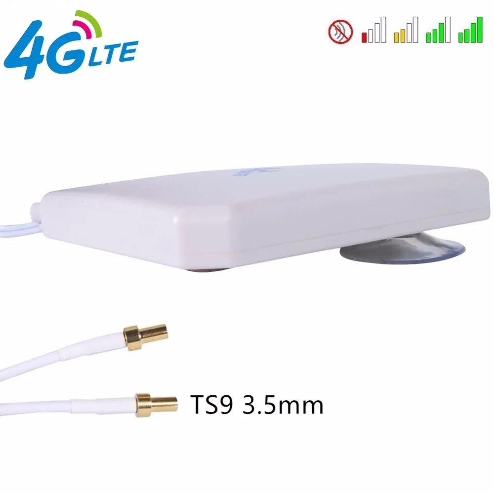 Внешний усилитель сигнала TS9 для E5372 E8372 E589 E392 ZTE MF62 810s 754s760s 790s 35dBi 4G LTE Wi Fi|connector
