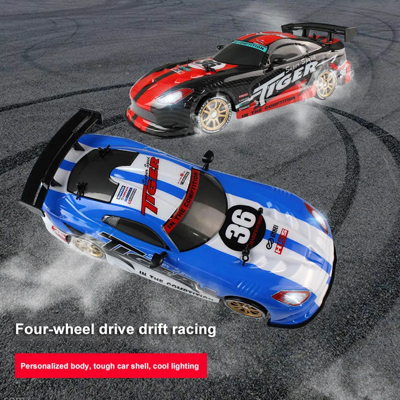 

1 Pcs RC Drift Car Cool LED Light USB Charging 2.4G High Speed Remote Control Racing BM88