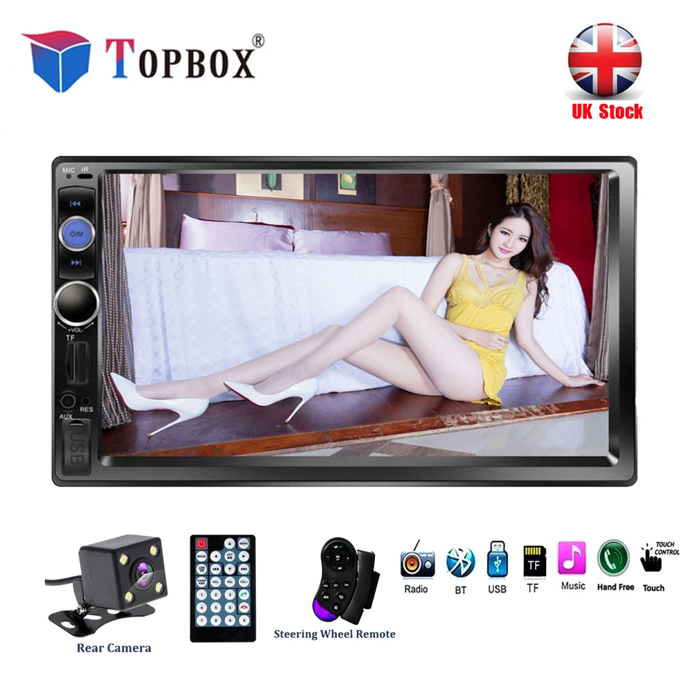 

Camecho 2 Din 7 inch Car Radio Bluetooth Multimedia Player Auto Audio Stereo Android Mirror Link Autoradio FM Radios Car Stereo