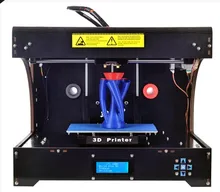 3D printer double nozzle dual head high precision three-dimensional DIY 3D printer 3D printing
