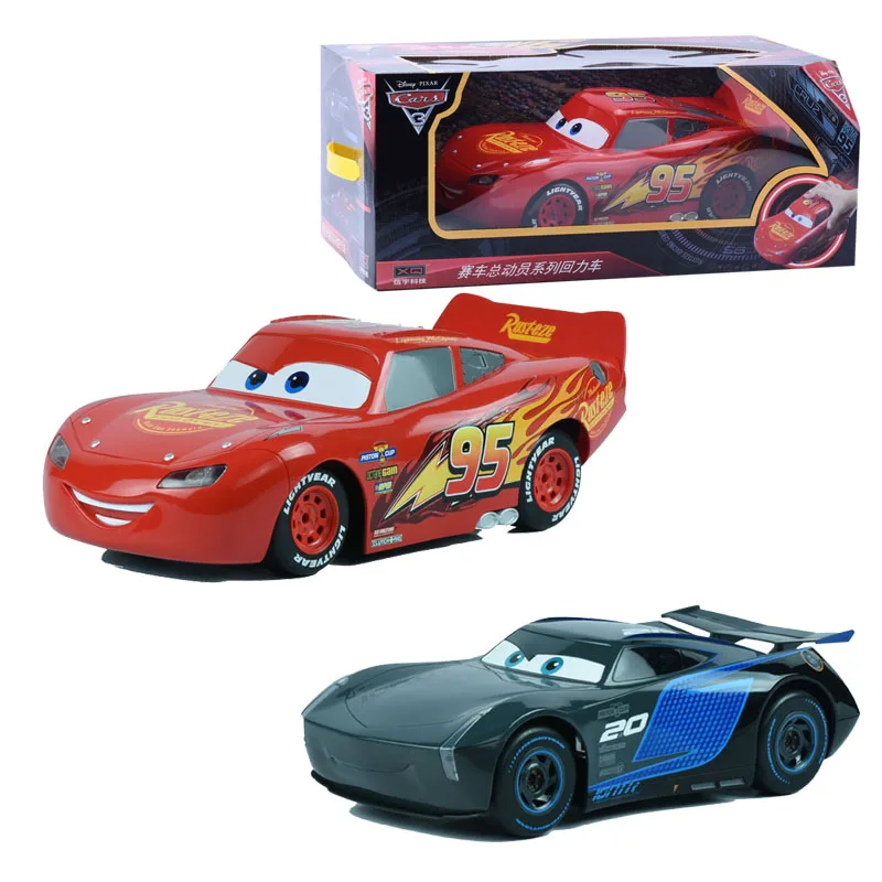 

Disney Cars 3 Big Size McQueen Jackson Mater Diecast Pull Back Cars Mcqueen Toy Cars 3 Toys Disney Pixar Model Toys For Boys