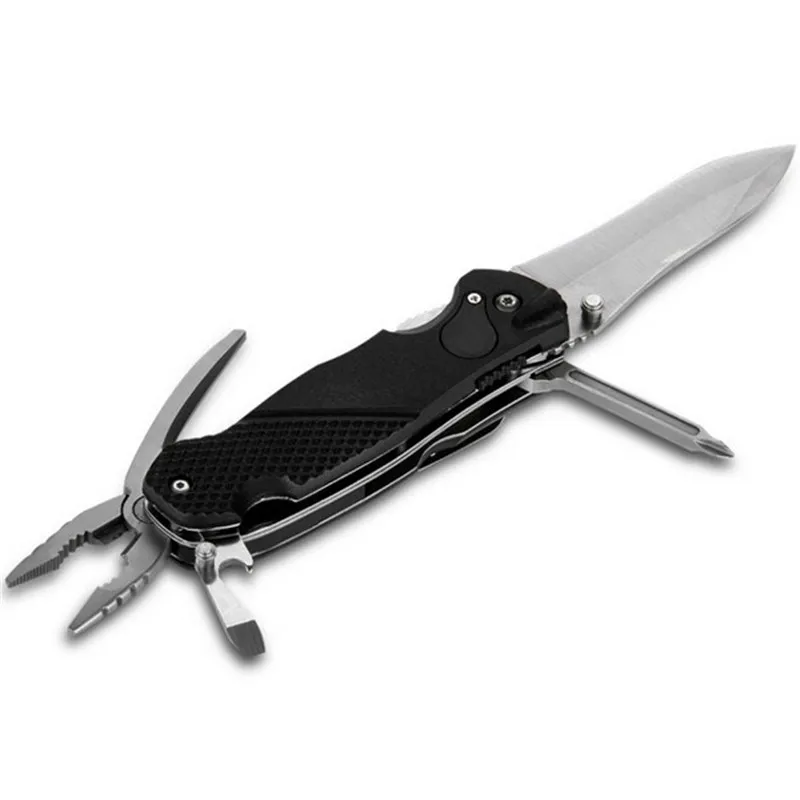 Skup DANIU New Hand multitool klucz szczęki śrubokręt szczypce nóż butelki narzędzia do otwierania sprzęt survivalowy do podróży ze stali nierdzewnej