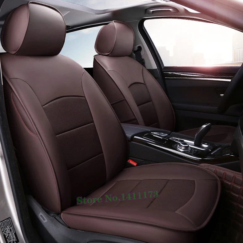 Автомобильные чехлы для Honda Accord, автомобильные чехлы для сидений, чехлы для сидений, чехлы из воловьей кожи и кожзаменителя, стильные аксессуары