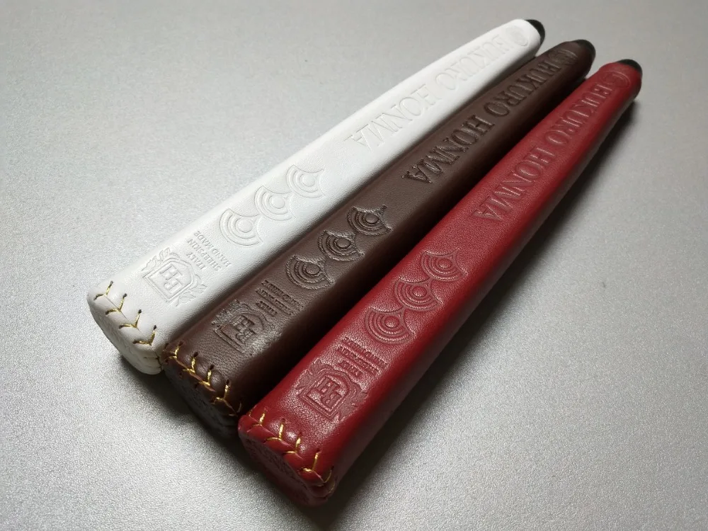 جديد يدوية 1x بو الجلود مضرب الغولف قبضة 3 ألوان نادي القبضات شحن مجاني