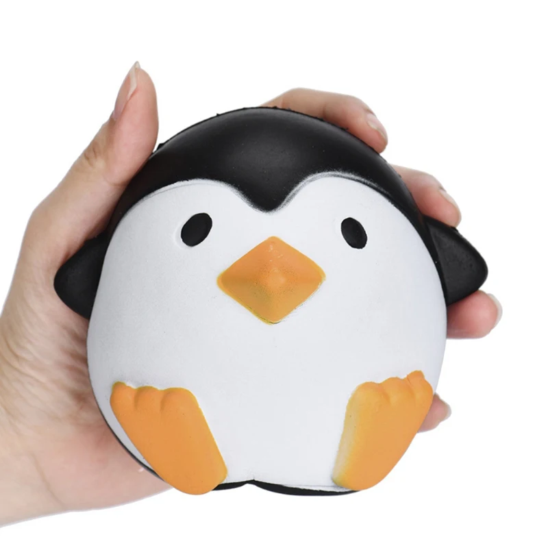 Новинка Kawaii Большой Пингвин Мягкая мультяшная кукла медленно восстанавливающая