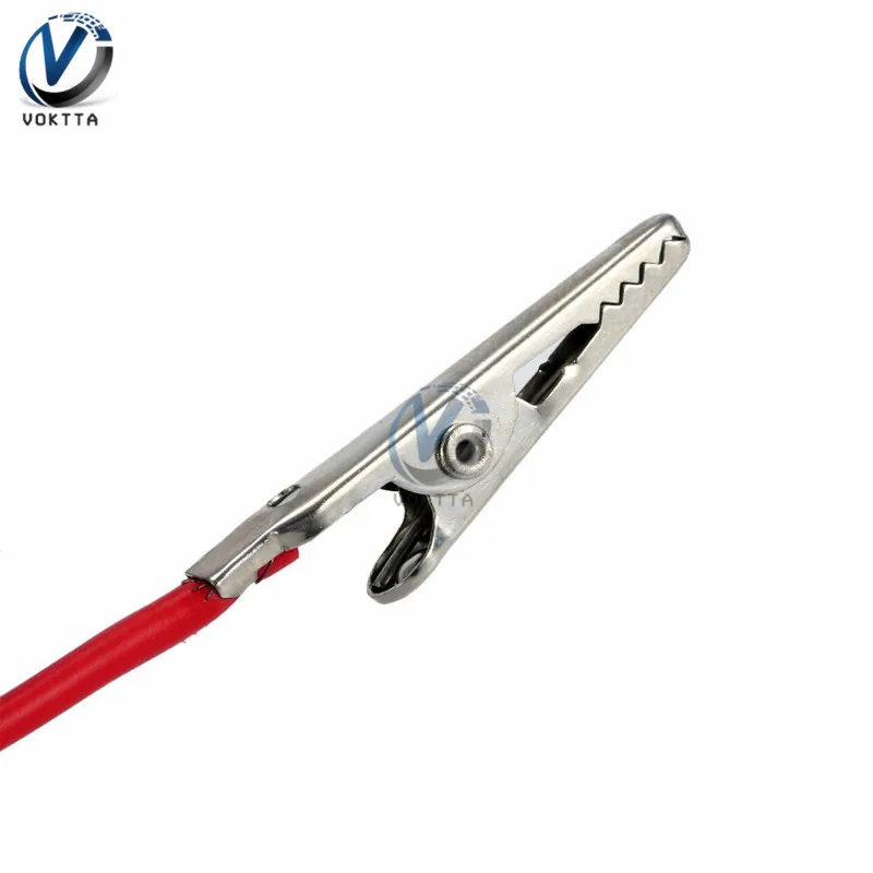Voktta Oscilloscope BNC Male Plug to Dual Alligator Clip Oscilloscope Test Probe Lead Cable 1m 500V 5A for Electrical Working oscilloscope probe test probe lead cable