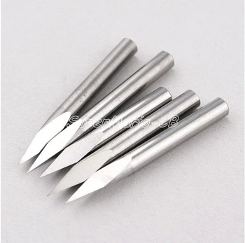 

Free shipping 5x 30 Degree 4mm High Quality Carbide Steel Router Pyramid engraving Bit US (3J4x3001x5)