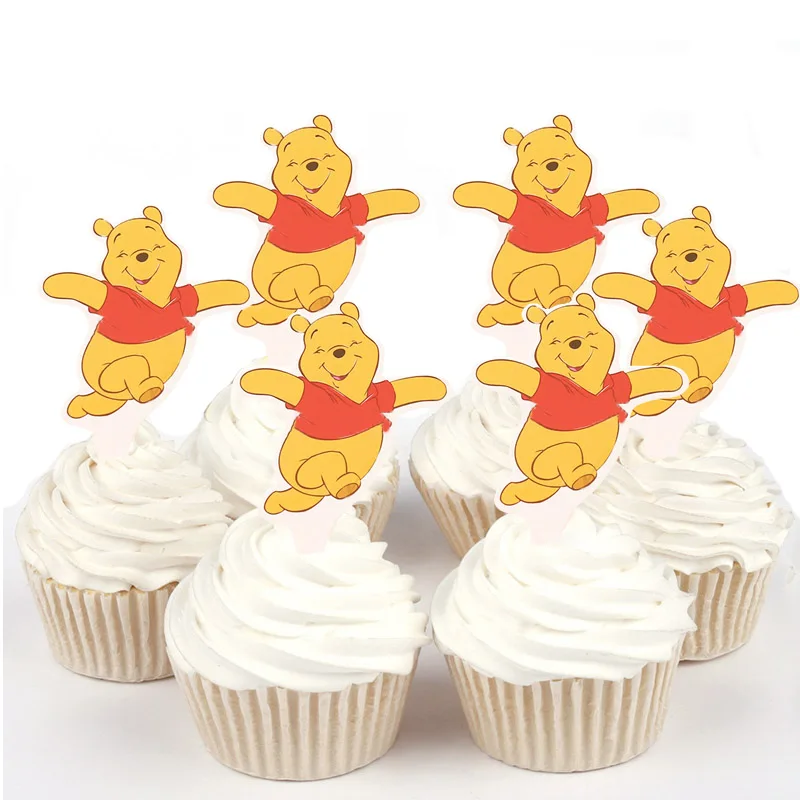 50pcs Winnie The Pooh Bear Minnie Mouse Princess Sophia