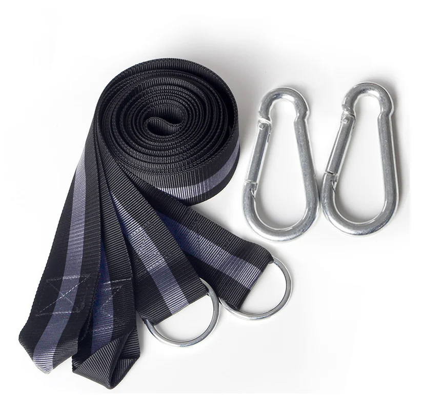 OutDoor Camping Hiking Hammock Hanging Belt Hammock Strap Rope with
