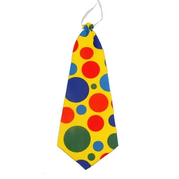 

Girls Boy women men Fun Polka Dot Tie Carnival Party Clown Cosplay Stage Performance Costume Ties Halloween Christmas navidad