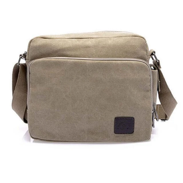 High Quality Multifunction Canvas Bag travel bag men messenger bag brand men's crossbody bag luxury vintage style briefcase w304 6