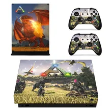 Ark Survival Evolved Skin Sticker For Microsoft Xbox One X Console And 2 Controllers For Xbox One X Skin Sticker Consoleskins Co