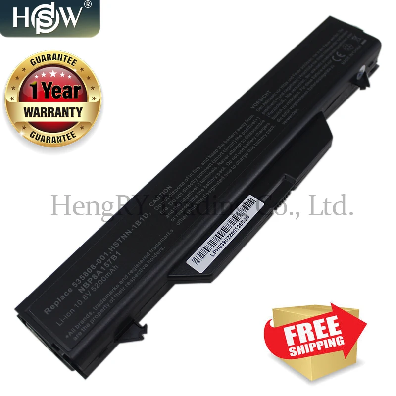 Аккумулятор HSW 5200 мАч для HP ProBook 4510 4510s 4515s 4710s HSTNN-1B1D NBP8A157B1 | Компьютеры и офис