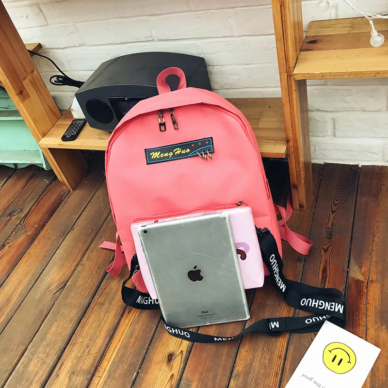 2017 Hot Multifuncional Personalized Detachable Pocket Backpack Fashion Separable Shoulder Bag 2pc School Bag Casual Travel Bags (36)