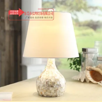 

TUDA Free Shipping Natural Shell Table Lamp For Living Room Fashion Creative Design Table Lamp LED Desk Lamp Home Decor Lamp