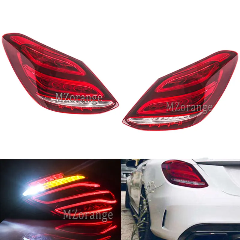 

MIZIAUTO Tail Rear Light For Mercedes-Benz C-class W205 2014-2018 Taillight Stop Lamp tail lamp Brake Light Tail Light Assembly