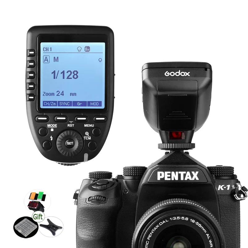 Godox XPro P TTL HSS Flash Trigger 2.4G Wireless LCD Transmitter Remote