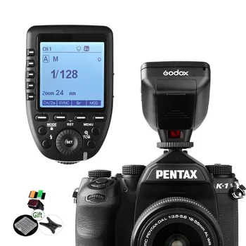 

Godox XPro-P TTL HSS Flash Trigger 2.4G Wireless LCD Transmitter Remote Control for Pextax DSLR Camera Godox Strobe Light