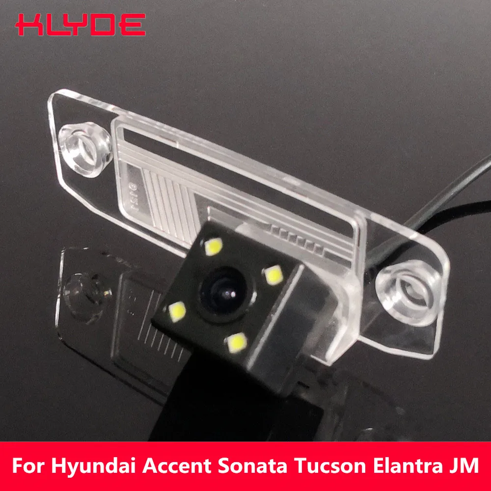 

KLYDE Car HD CCD Rear View Reverse Night Vision Camera For Hyundai JM Accent Veracruz Terracan Tucson Elantra Genesis Sonata 8