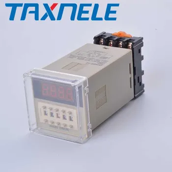 

DH48S-1Z delay SPDT time relay with socket DH48S series delay timer with base AC 220V 110V AC/DC 24V 12V