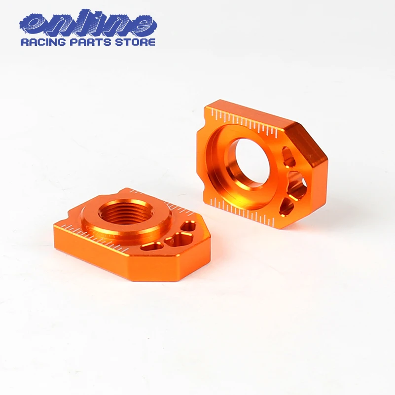 CNC Rear Chain Adjuster Axle Block For KTM SX XC XC F EXC EXC F XC W