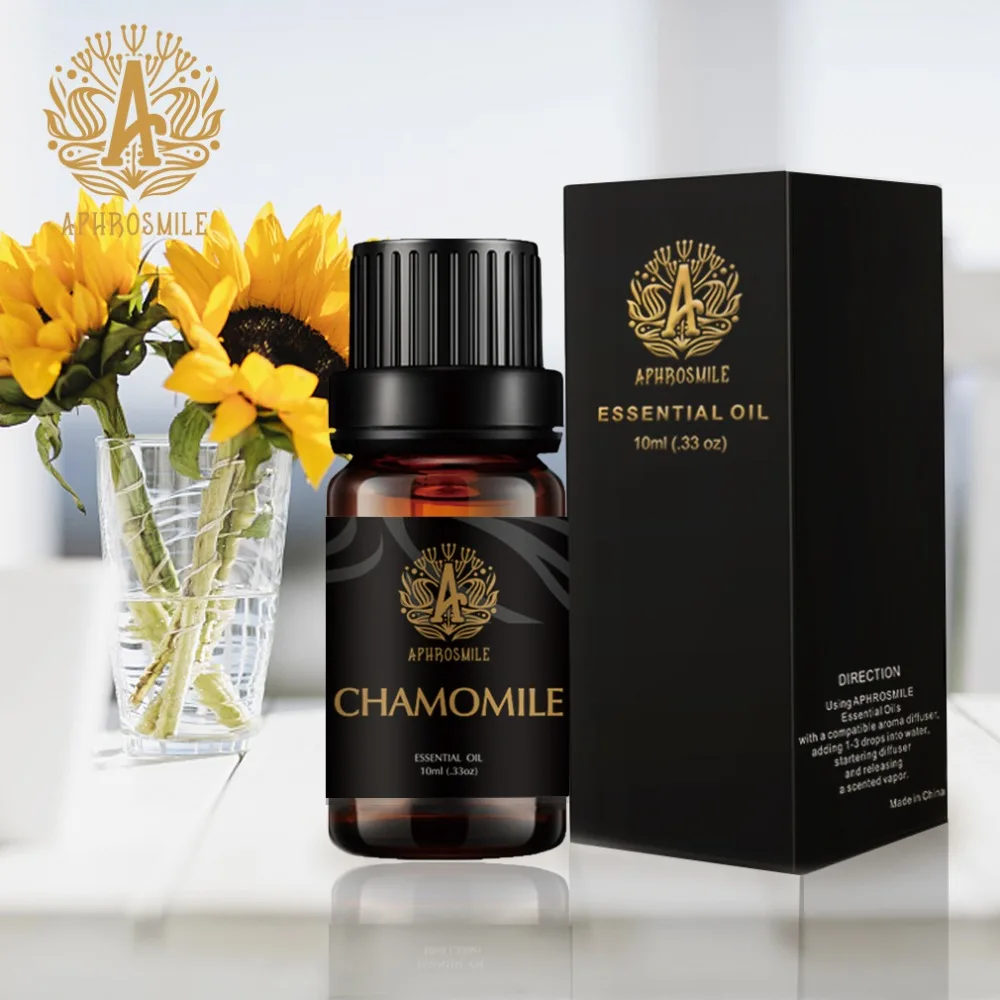 

Jasmine Frankincense Eucalyptus Cinnamon Chamomile Essential Oils 100% Pure Natural Essential Oil Diffuser Burner Diffusor 10ml
