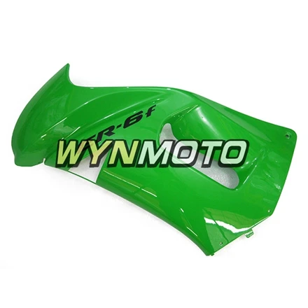 Выполните Обтекатели для Kawasaki ER-6F 06-08 07 ниндзя 650R 2006-2008 год ABS пластик Рамки кузов Gloss зеленый черный Рамки S