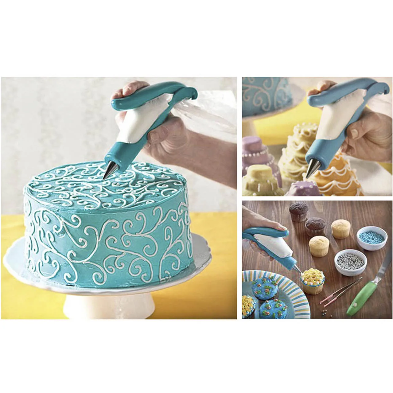 Кондитерские глазурь трубопровод мешок Насадка Советы помадка торт SugarCraft