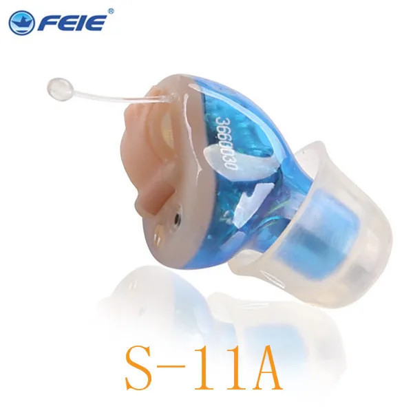 Mini invisible CIC hearing aid digital hearing aids for the elderly with A10 battery Free Shipping Audifonos Para Sordos S-11A Mini invisible CIC hearing aid digital hearing aids for the elderly with A10 battery Free Shipping Audifonos Para Sordos S-11A