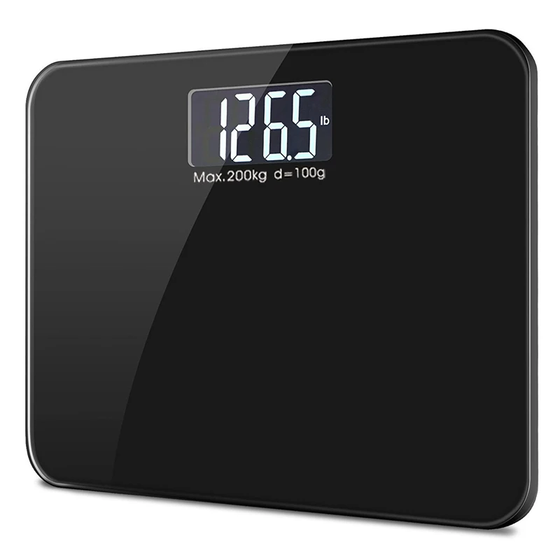 

Household Bathroom scales 200Kg/100g Digital floor scale LCD electronic Body scale weight Balance weighing scale