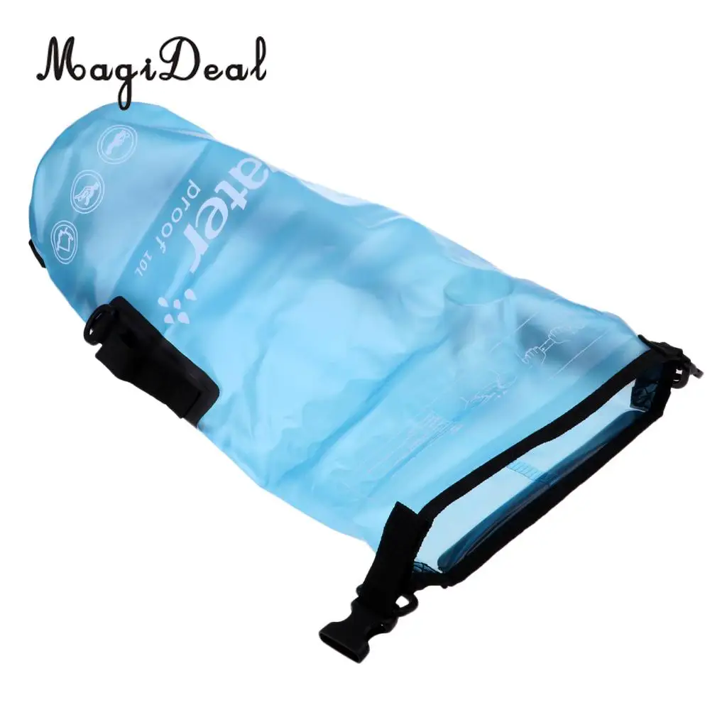10L Waterproof Dry Bag Swimming Rafting Kayaking Boat Canoe Backpack Swimming Dry Sack for Surfing Sailng Scuba Diving Floating
