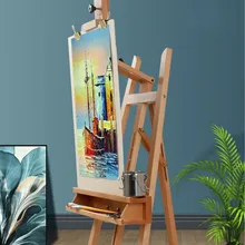 Мольберт Caballete Складной подъемный Chevalet En Bois Художника масляной краски стенд портативный деревянная краска мольберт стенд краски аксессуары