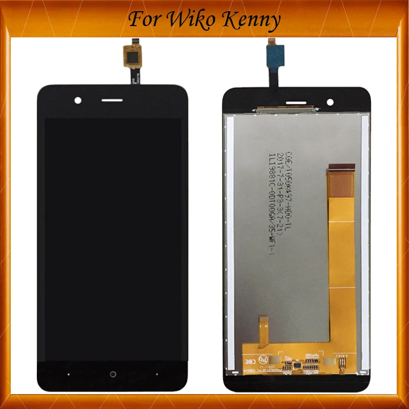 

Top Quality For wiko kenny LCD Display and Touch Screen +Frame Assembly Phone Accessories For wiko kenny Repair Part IN Stock