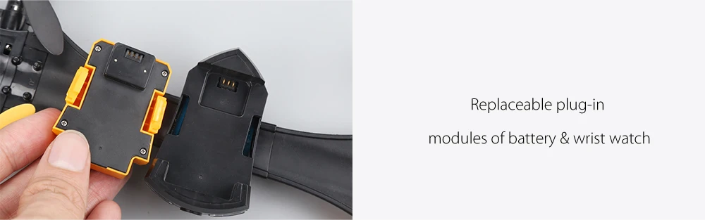 3 Hot New Cheerson CX-70 CX70 BAT DRONE WiFi FPV Camera With Wearable Wrist Watch Altitude Hold RC Drones Quadcopter RTF