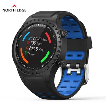 

North Edge Running Smart Watch GPS Bluetooth Call Compass Digital Watch IP67 Waterproof Multiple Sport Mode Altitude Heart Rate
