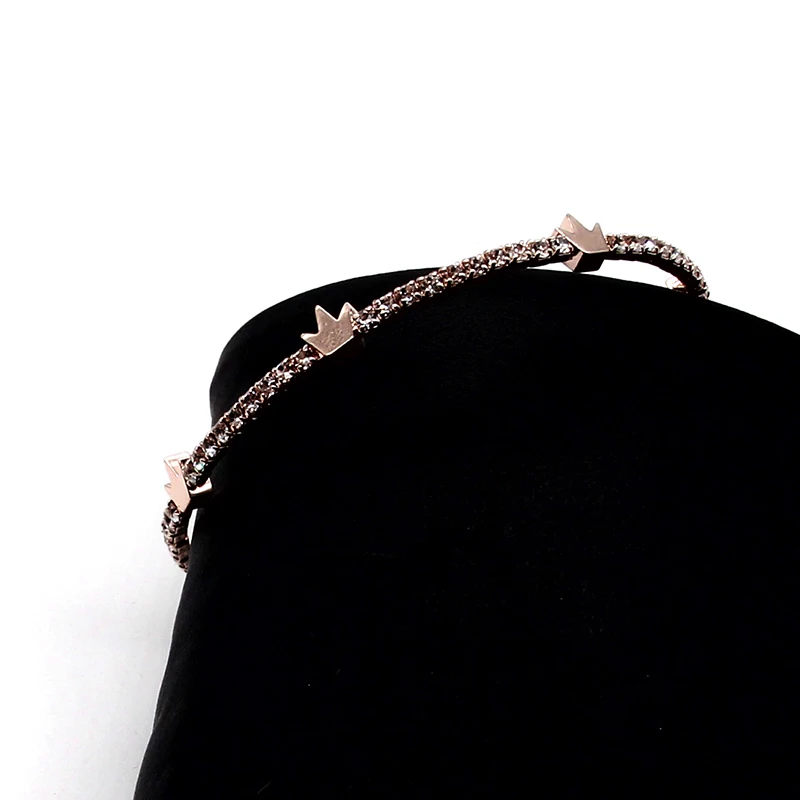 SANYU Fit Pandora браслет браслеты из розового золота стиль Мода темперамент медь фитинг интервал женские браслеты BR-1616