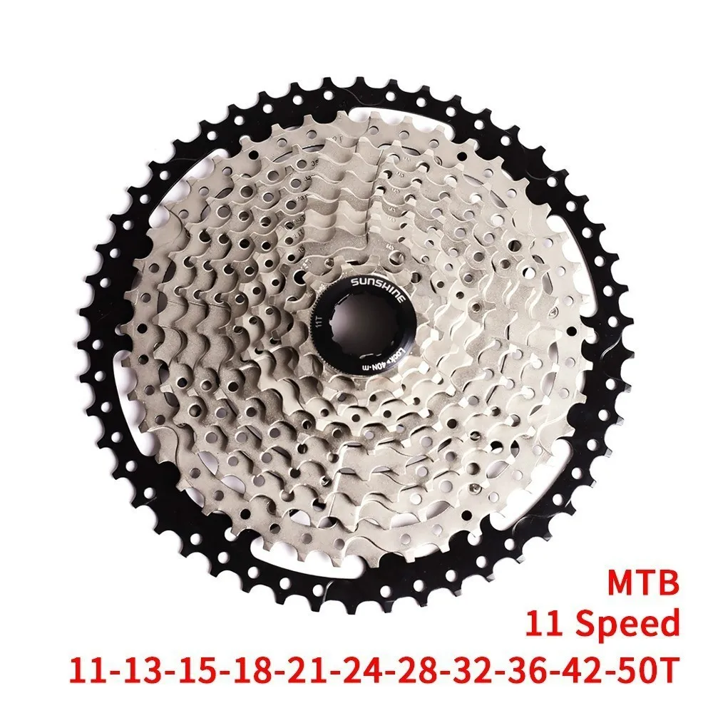 MTB 11 скоростная 11-46t 50t 52t велосипедная кассета 365g Ультралегкая велосипедная кассета свободного хода 11s горная кассета для Shimano M9000 M8000 M7000