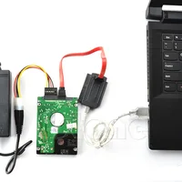 sata כבל במשך 2.5 / 3.5 SATA Hard Drive / PATA / IDE כונן USB 2.0 ממיר כבל מתאם 2019 חדש (1)