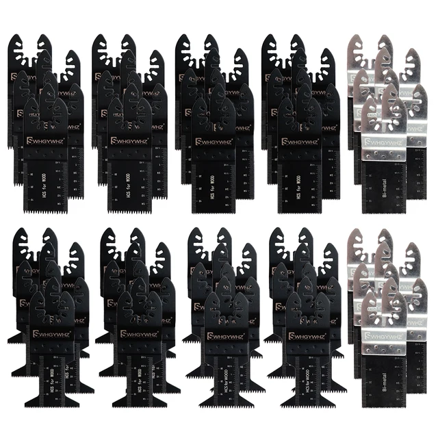$54.41 50 pcs different size multi-function saw blade professional home diy tool set for cutting wood drywall metal plastics