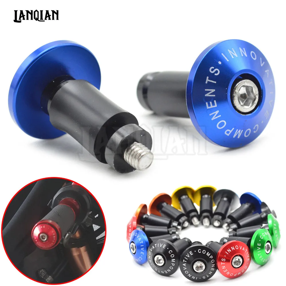 

Universal 7/8 22mm motorcycle handlebar end grips Anti Vibration Silder Plug for Honda CBR/CB 125R 300R 500R 300F 500F CBR929RR
