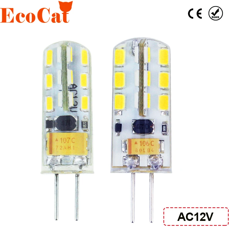 Цена оптовой продажи G4 светодио дный лампы переменного тока DC12V 24 s 48 лампа 3014SMD