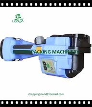 Highest Quality Newest Patent Invention PP PET Battery Powered Hand Strapping Tools Sealless Tensioner Sealer Combination