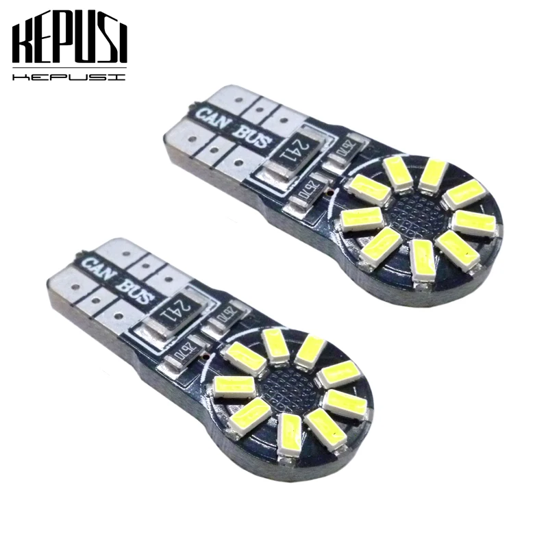 

2X T10 Canbus LED w5w Car Instrument Panel lamp Clearance light License Plate Bulb For volvo xc90 xc60 v70 s80 s40 v60 c30