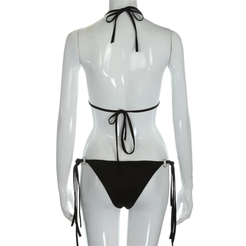   Womens Sequins  Bra Bikini Set Push Up Beach Swimwear Bathing Swimsuit 05