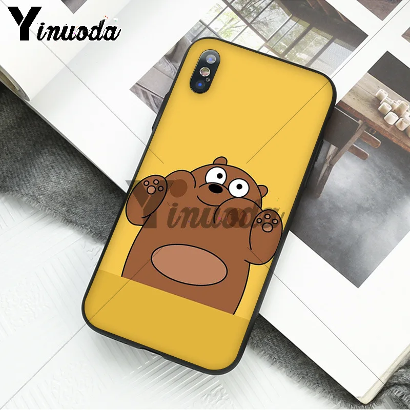 Yinuoda we bare bears lovely cartoon Custom Photo Soft Phone Case for Apple iPhone 8 7 6 6S Plus X XS MAX 5 5S SE XR Cover Yinuoda we bare bears lovely cartoon Custom Photo Soft Phone Case for Apple iPhone 8 7 6 6S Plus X XS MAX 5 5S SE XR Cover