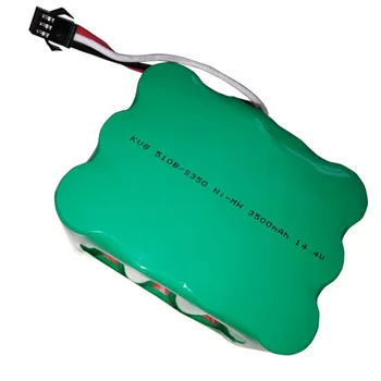 

2PCS 14.4V Ni-MH 3500mAh Vacuum Sweeping Robot Rechargeable Battery Pack For KV8/510B/S350/Z520CleannaXR210 Battery