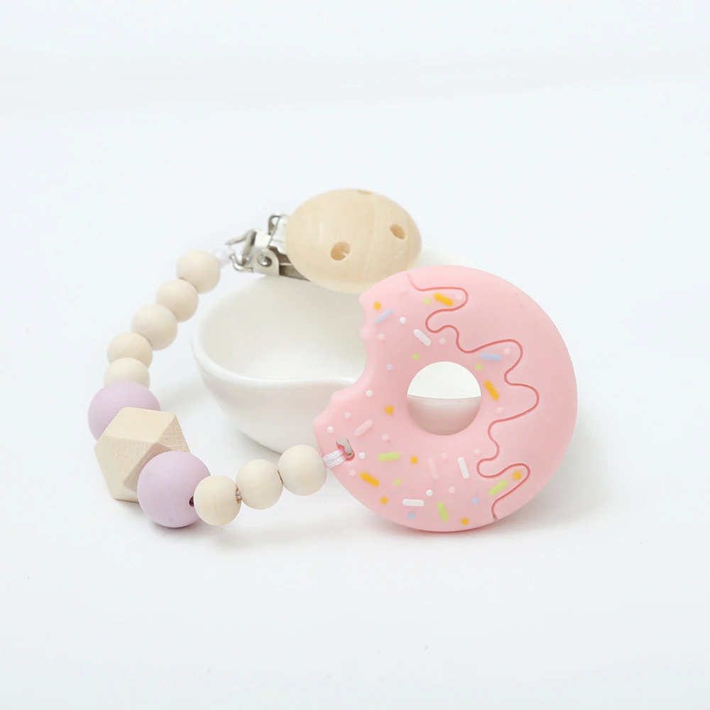 C Nordic стиль силиконовые бусины кисточкой прищепка для соски Комплект Baby Shower Safe цепочка для прорезывания зубов игрушечные лошадки Детская комната Декор - Цвет: C